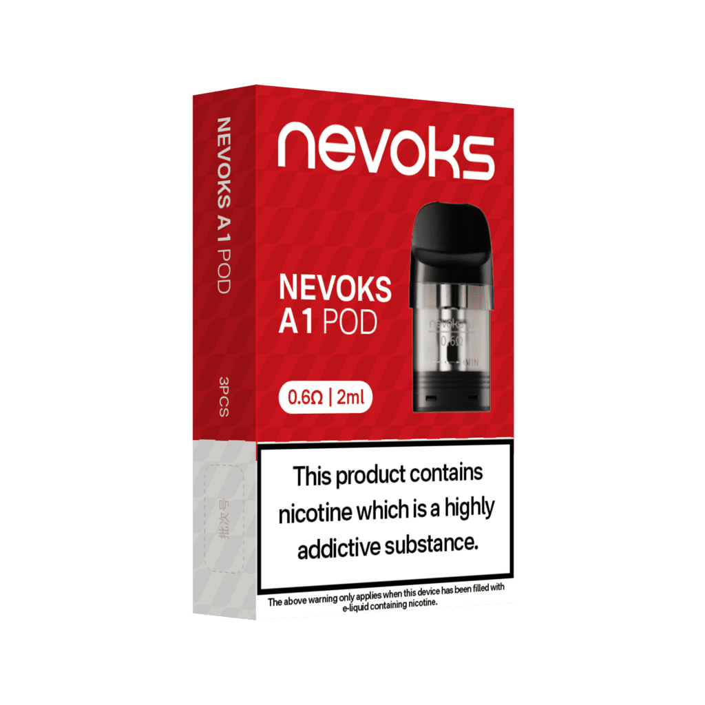 Nevoks Pod cartucho A1 disponibles para Feelin AR, Feelin A1, Feelin AX, Resistencia de 0,6 ohms