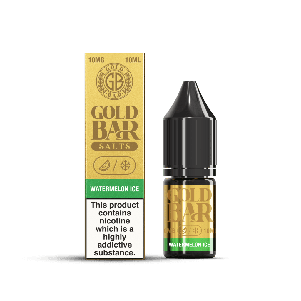 Gold Bar e-líquido tipo sales de nicotina sabor watermelon ice, sandía con hielo